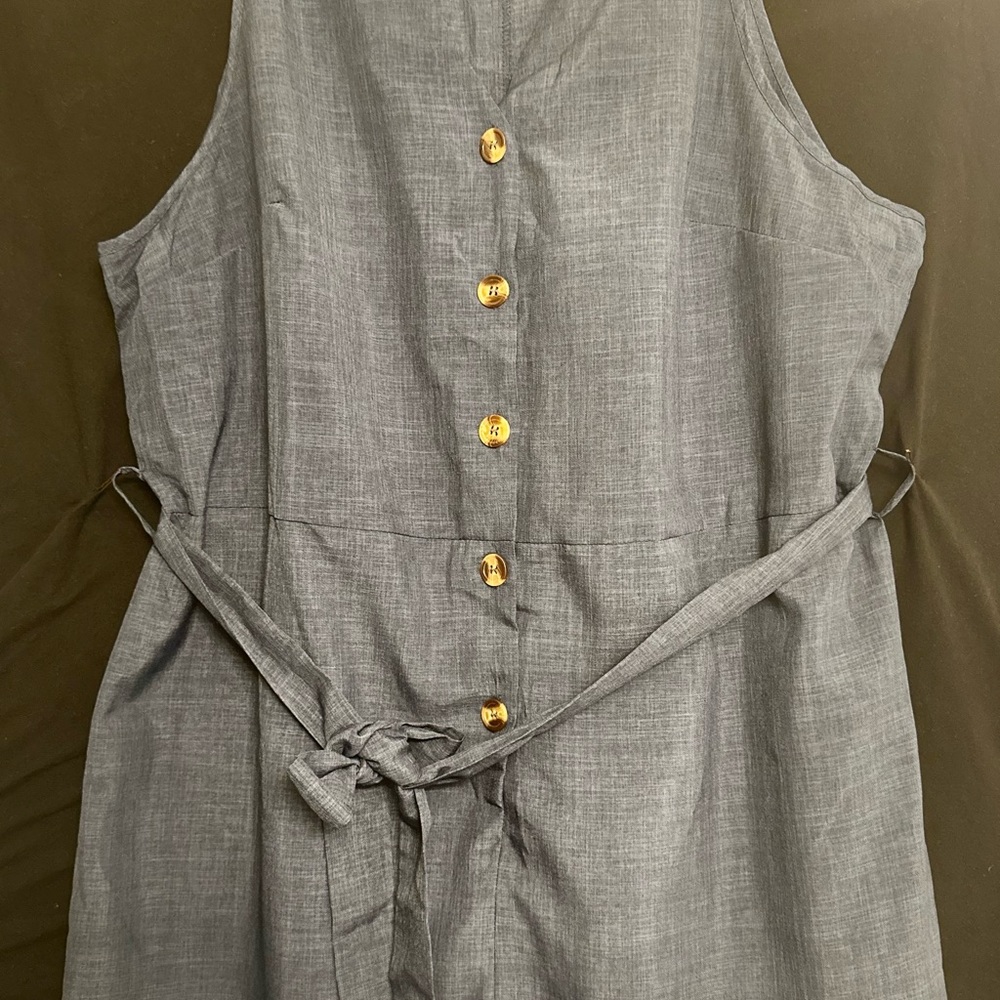 SHEIN Gray Textured Blouse